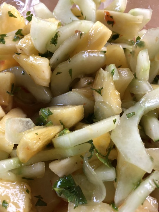 Ananas - Gurken - Salat von bushcook | Chefkoch.de