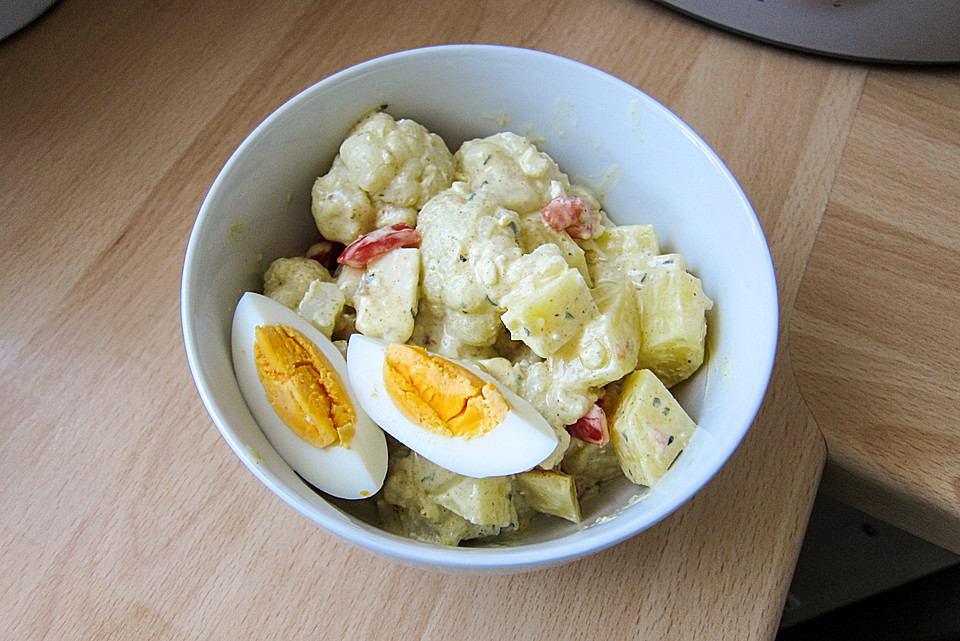 Kartoffel – Blumenkohl – Salat von mima53 | Chefkoch.de