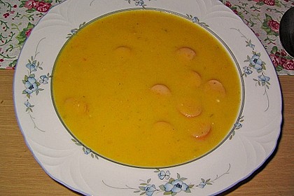 Cremige, aber diättaugliche Kartoffelsuppe mit Thymian und Käse 13