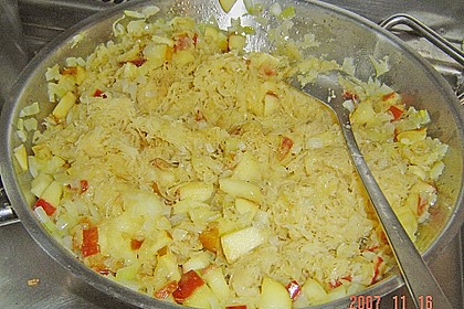 Grünkern - Sauerkraut - Auflauf 11