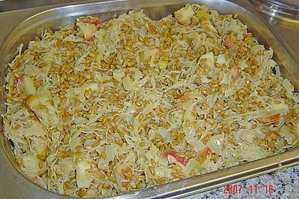 Grünkern - Sauerkraut - Auflauf 10
