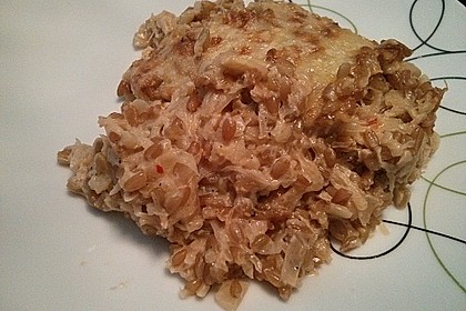 Grünkern - Sauerkraut - Auflauf 8