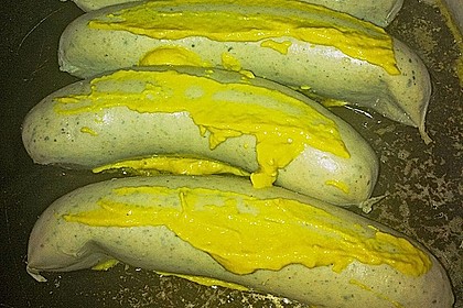 Grobe Bratwurst in Senf - Sahne - Sauce 26