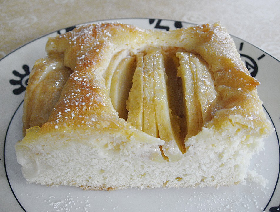 Apfel - Marzipan - Kuchen von angelika1m | Chefkoch.de