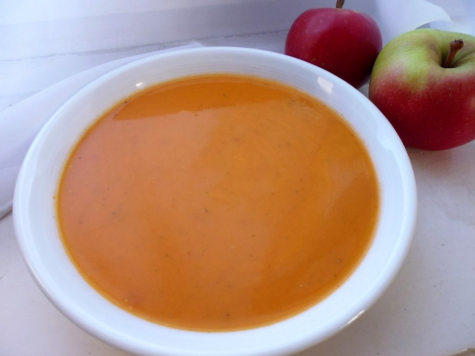 Kalte Tomaten-Apfel Suppe von Bärin | Chefkoch.de
