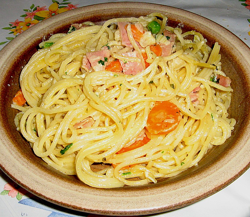 Überbackene Gemüse - Spaghetti von christina69zs | Chefkoch.de