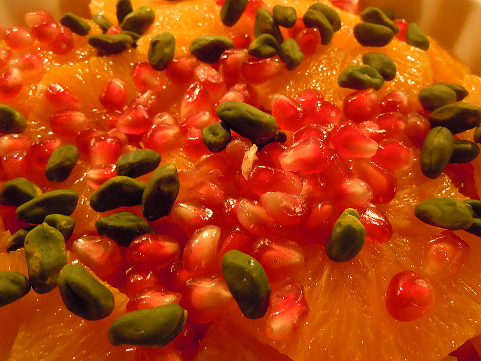 Marokkanischer Orangensalat mit Granatapfel von Scones | Chefkoch.de