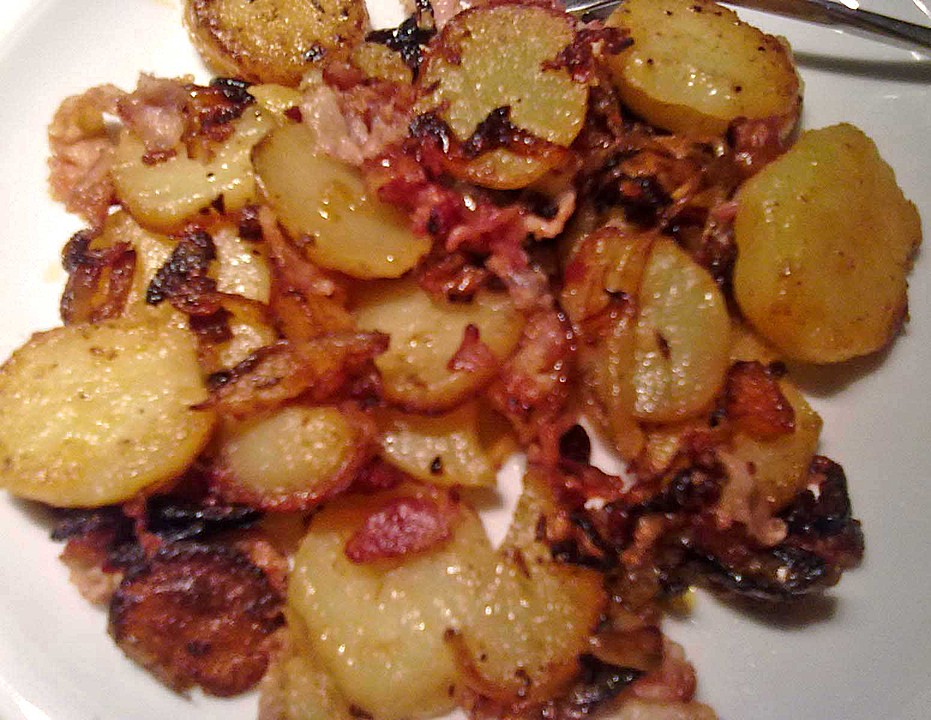 Bratkartoffeln mit Zwiebeln und Speck von Cyberlady | Chefkoch.de
