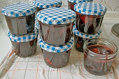 Apfel - Holunder - Zwetschgen - Marmelade Von Ratzdieruebe | Chefkoch.de