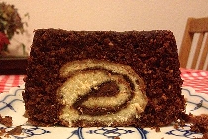 Rouladen - Schoko - Nusskuchen 57
