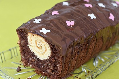 Rouladen - Schoko - Nusskuchen 13