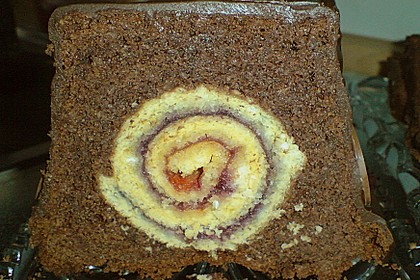 Rouladen - Schoko - Nusskuchen 22