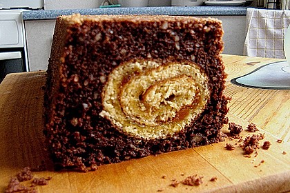Rouladen - Schoko - Nusskuchen 49