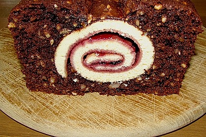 Rouladen - Schoko - Nusskuchen 46