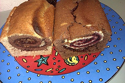 Rouladen - Schoko - Nusskuchen 93