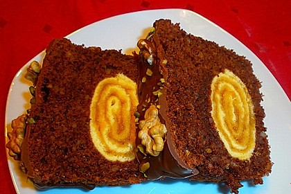 Rouladen - Schoko - Nusskuchen 41