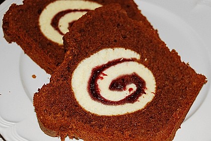 Rouladen - Schoko - Nusskuchen 36