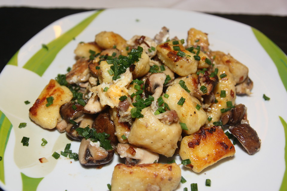 Champignon - Gnocchi - Pfanne von oneeline | Chefkoch.de