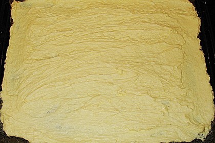 Mohnkuchen mit Vanillecreme und Schoko 8