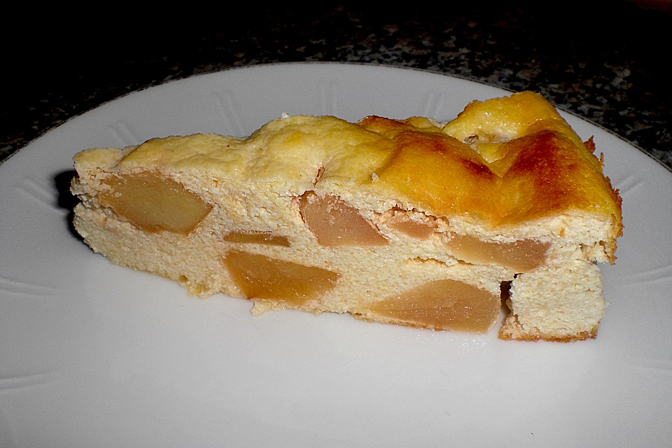 Schneller bodenloser Apfel - Käsekuchen von Illepille | Chefkoch.de