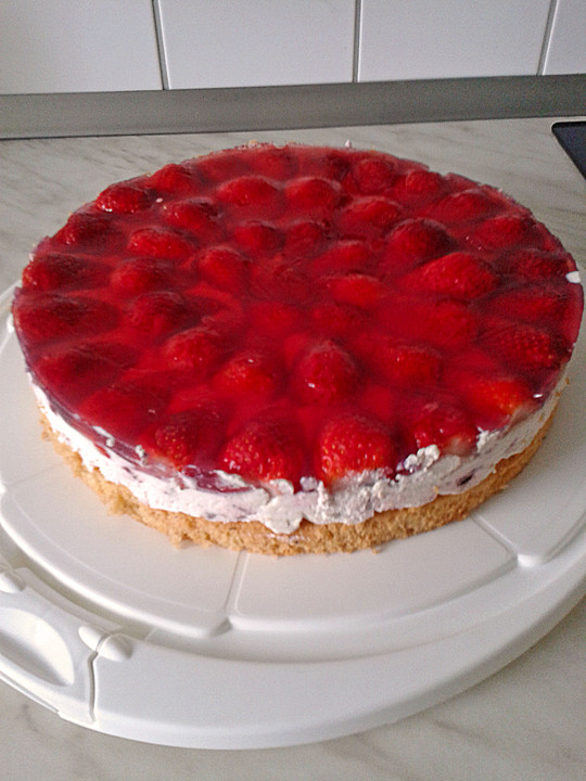 Erdbeer - Quark - Torte - Ein sehr leckeres Rezept | Chefkoch.de