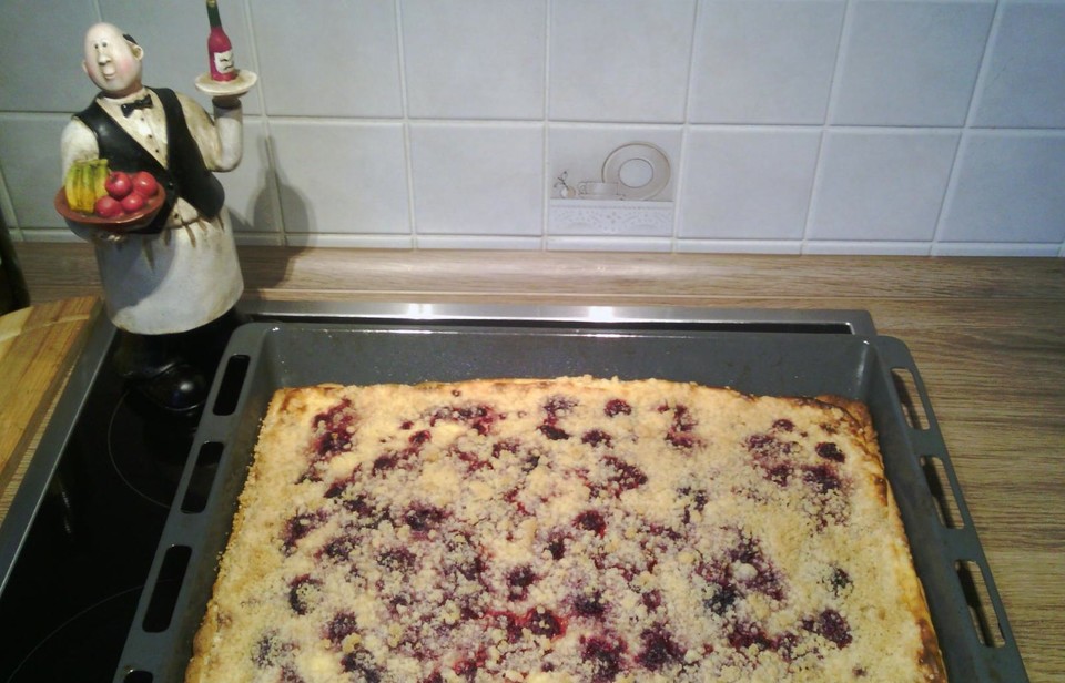 Apfel - Streuselkuchen Mit Quark Vom Blech Von Biene-maja | Chefkoch.de