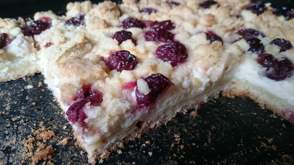 Apfel - Streuselkuchen Mit Quark Vom Blech Von Biene-maja | Chefkoch.de