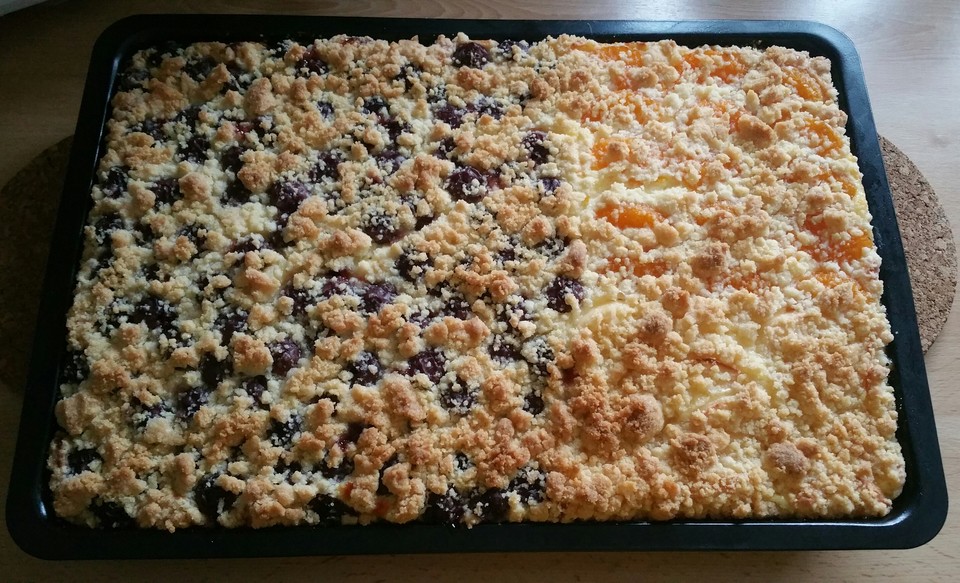 Apfel - Streuselkuchen Mit Quark Vom Blech Von Biene-maja | Chefkoch.de