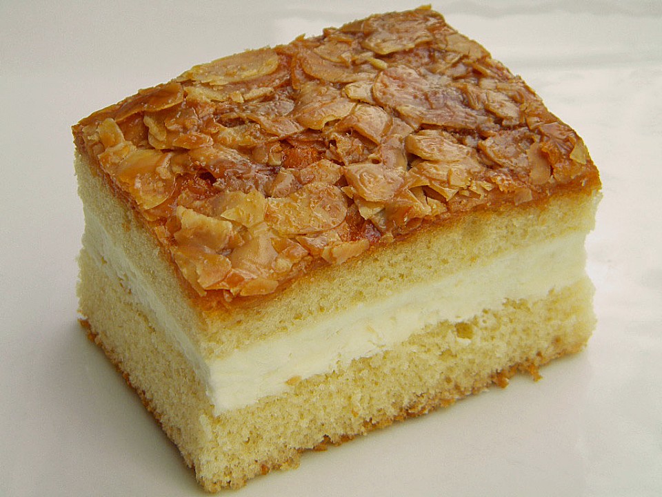 Bienenstich Kuchen Rezept Blech