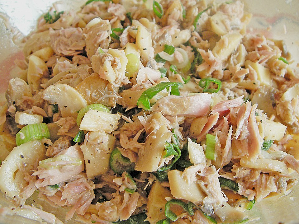kalorienarmer thunfischsalat, schneller champignon - thunfischsalat von ille von illepille, Design ideen