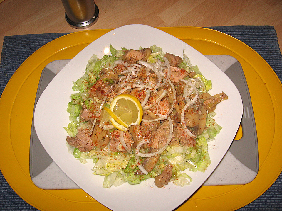 kalorienarmer thunfischsalat, schneller champignon - thunfischsalat von ille von illepille, Design ideen