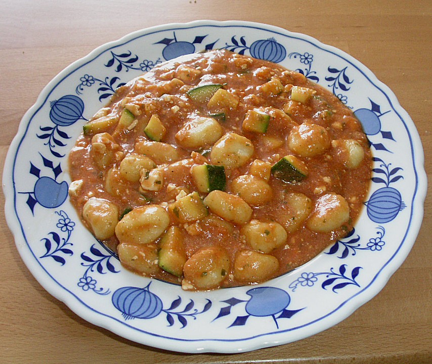 Gnocchi - Zucchini - Pfanne Mit Schafskäse Von Fanca | Chefkoch.de