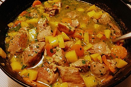 Steckrüben - Schweinegulasch 4