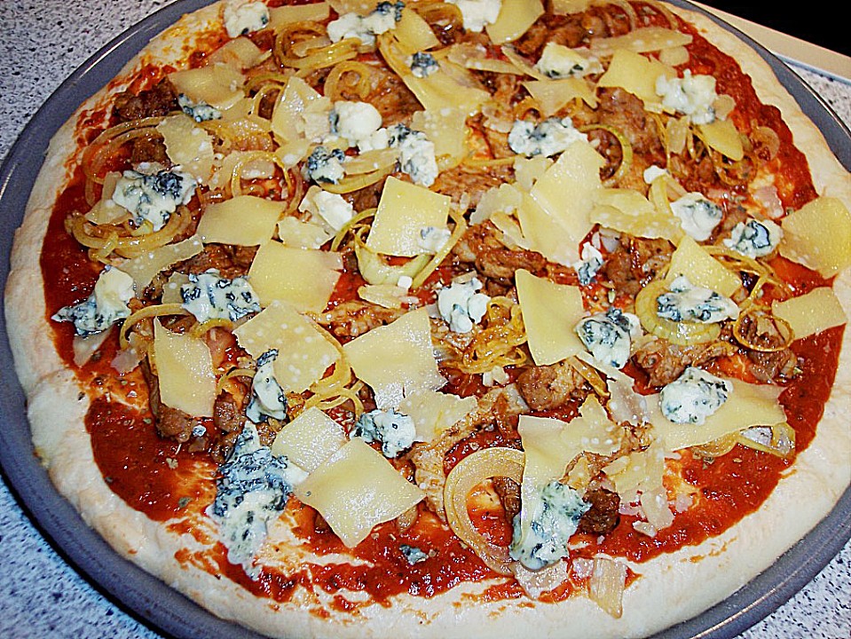 Gyros - Pizza von äüöp | Chefkoch.de