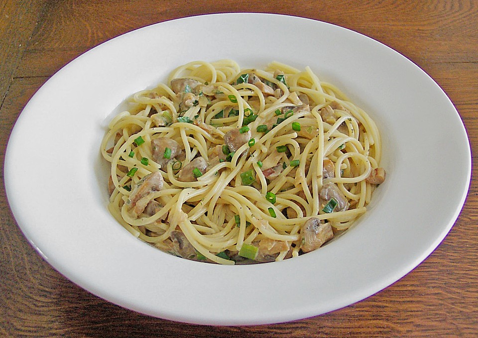 Champignon-Spaghetti von Nadisha | Chefkoch.de
