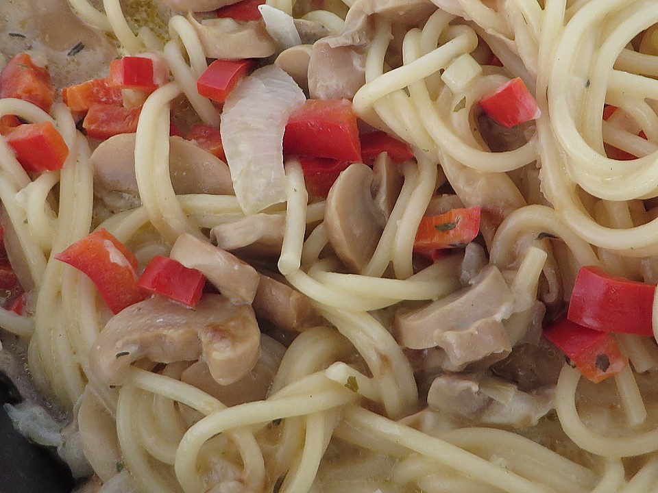 Champignon-Spaghetti von Nadisha | Chefkoch.de