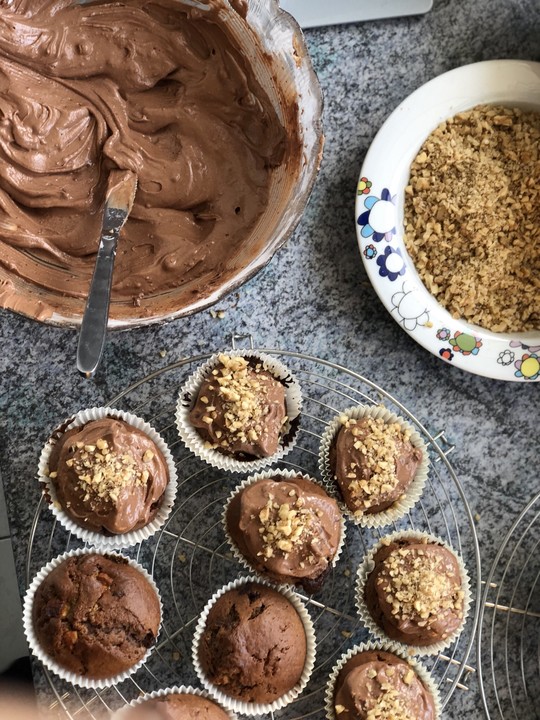 Schoko-Jumbo-Muffins von dschindschibirijon | Chefkoch.de