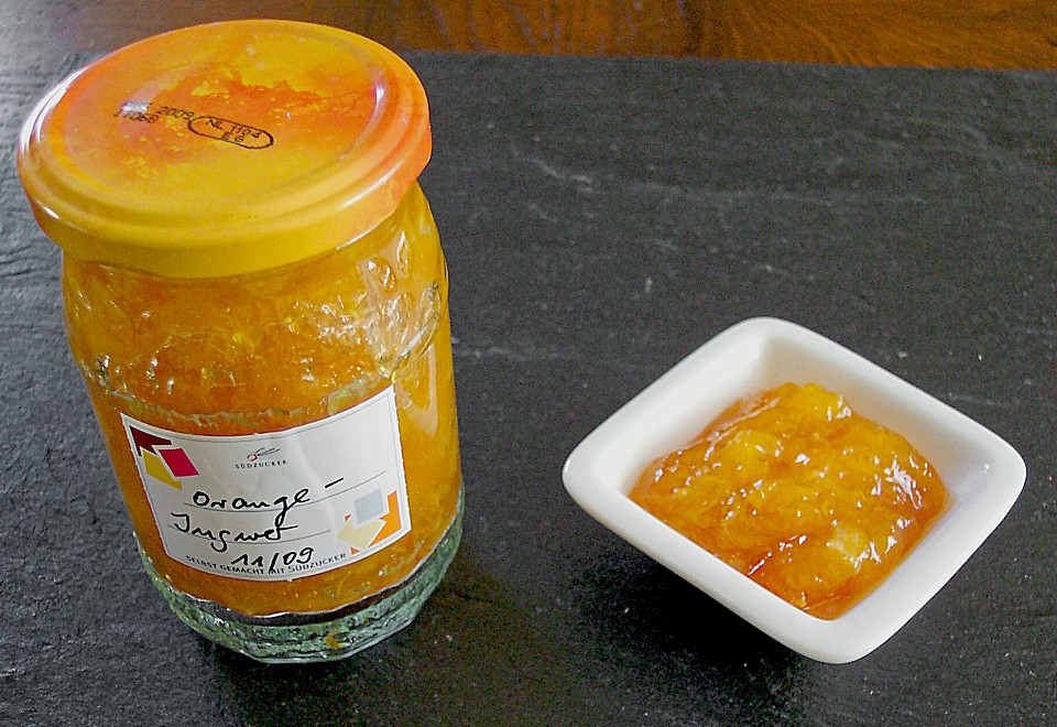 Orangen - Ingwer - Marmelade von wargele | Chefkoch.de