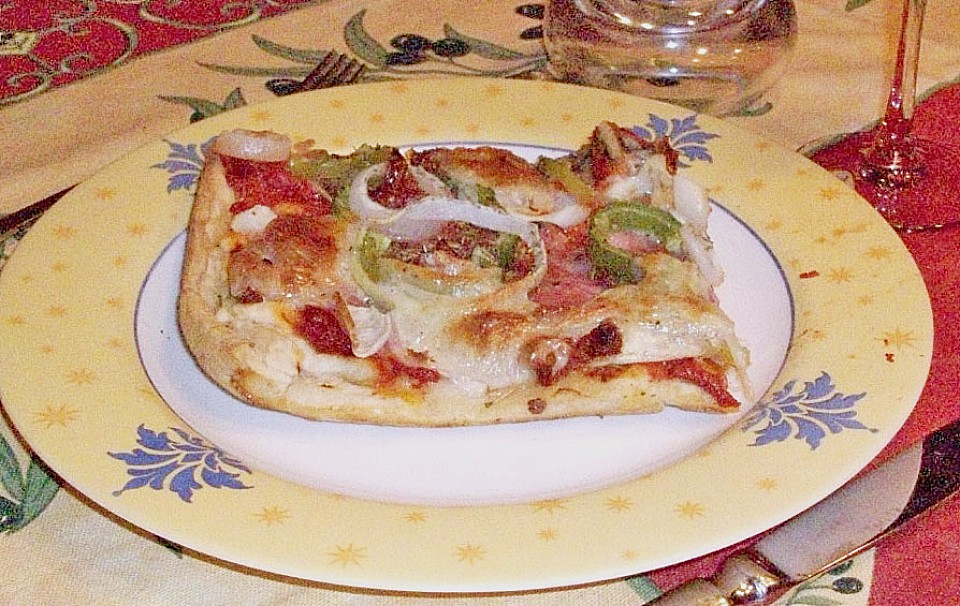 Bunte Pizza - Taler von julisan | Chefkoch.de
