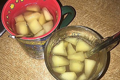 Bild von einer leckeren Tasse Apfelpunsch