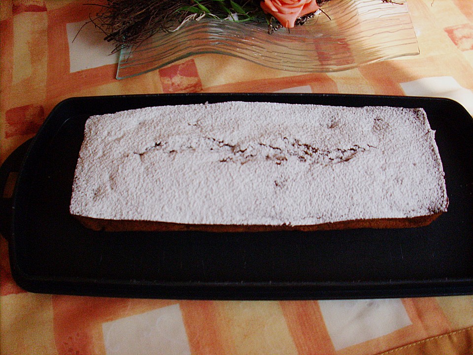 Bananenkuchen mit Schokotouch und Apfelstückchen von dschindschibirijon ...