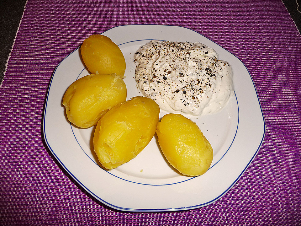 Pellkartoffeln mit Kräuterquark von malina1 | Chefkoch.de