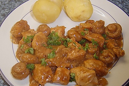 Putengulasch Chefkoch Scharfes