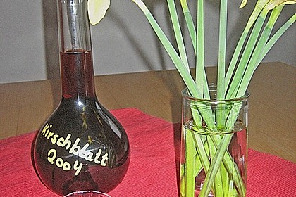 Kirschblattlikör von suse07 | Chefkoch.de