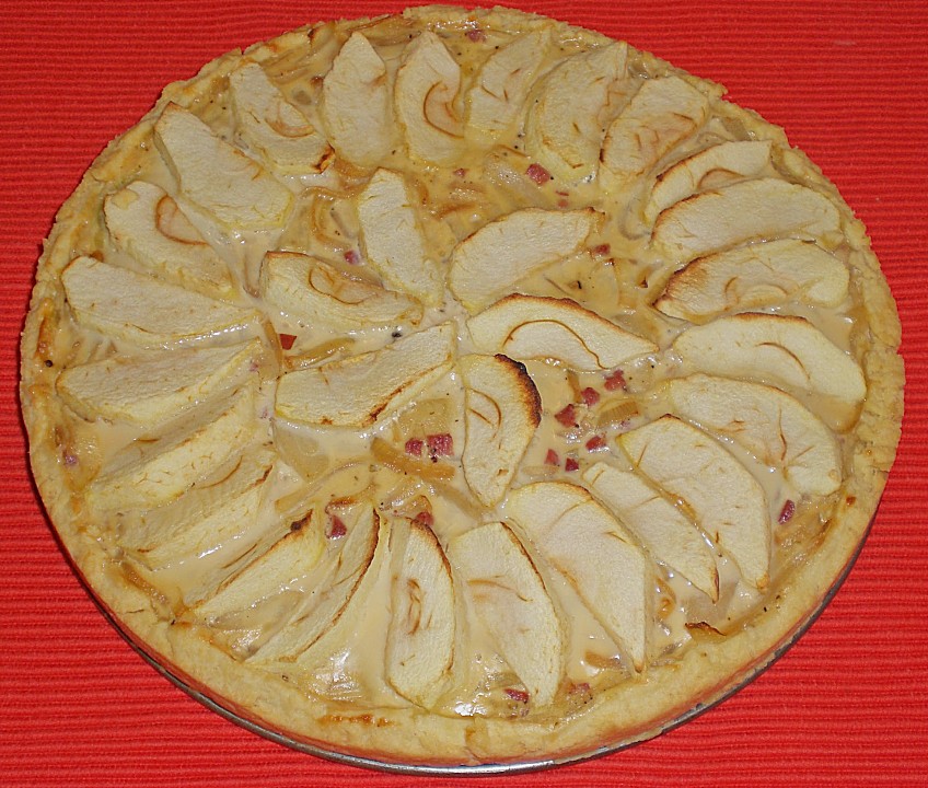 Apfel - Zwiebelkuchen ala Kräuterjule von Kräuterjule | Chefkoch.de