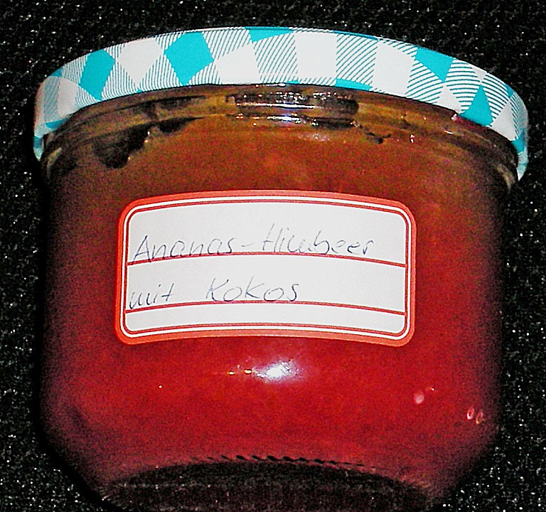 Ananas - Himbeer - Kokos - Marmelade von Seehuhn | Chefkoch.de