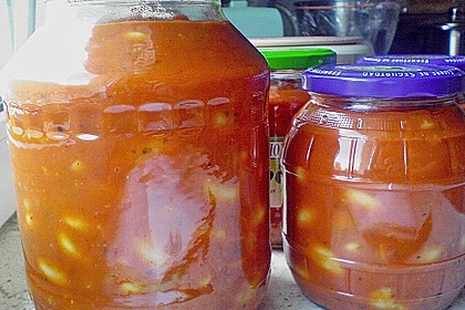 Riesenbohnen in pikanter Tomatensauce 16