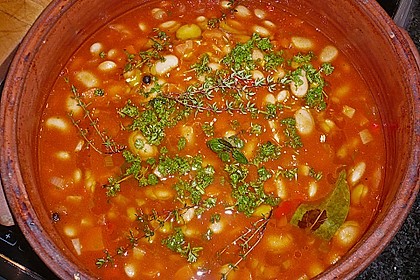 Riesenbohnen in pikanter Tomatensauce 5