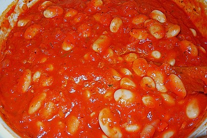 Riesenbohnen in pikanter Tomatensauce 12