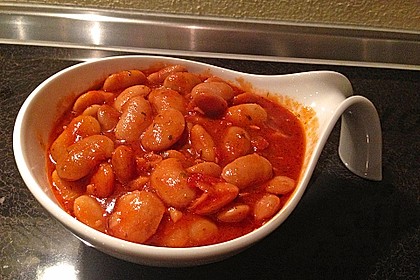 Riesenbohnen in pikanter Tomatensauce 9